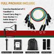 Unisex Home Adjustable Resistance Exercise Workout Bands | https://www.bestnamebadges.com