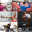 Unisex Home Adjustable Resistance Exercise Workout Bands | https://www.bestnamebadges.com