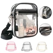 Stadium Concerts Clear Plastic Purses Shoulder Crossbody Bag | https://www.bestnamebadges.com
