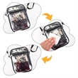 Stadium Concerts Clear Plastic Purses Shoulder Crossbody Bag | https://www.bestnamebadges.com