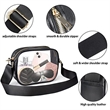 Custom Concerts Sports Events Festivals Clear Crossbody Bag | https://www.bestnamebadges.com