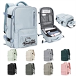 Expandable Flight Approved Backpack With Shoe Compartment | https://www.bestnamebadges.com