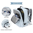 Expandable Flight Approved Backpack With Shoe Compartment | https://www.bestnamebadges.com