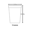Custom 12 Oz Durable Color Changing Mood Stadium Cup | https://www.bestnamebadges.com