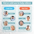 Custom Reusable Hot Cold Therapy Gel Ice Bag Eye Mask | https://www.bestnamebadges.com