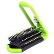 Colorful Portable Folding with Mirror Hair Comb | https://www.bestnamebadges.com