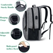 Travel Laptop Backpack with USB Charging Port | https://www.bestnamebadges.com