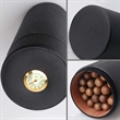 Portable Leather Cigar Humidor Case Jar For Travel Business | https://www.bestnamebadges.com