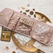 Travel Jewelry Organizer Case Foldable Roll | https://www.bestnamebadges.com