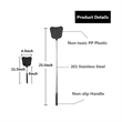 Stainless Steel Durable Retractable Portable Fly Swatter | https://www.bestnamebadges.com