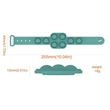 Stress Relief Wristband Finger Press Silicone Bracelets Toy | https://www.bestnamebadges.com