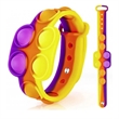 Stress Relief Wristband Finger Press Silicone Bracelets Toy | https://www.bestnamebadges.com