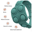 Stress Relief Wristband Finger Press Silicone Bracelets Toy | https://www.bestnamebadges.com
