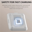 Magnetic Flash Amplification Wireless Phone Charger Holder | https://www.bestnamebadges.com