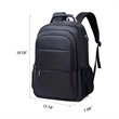 17 Inch Large Capacity Laptop Backpack w/ USB Charging Port | https://www.bestnamebadges.com