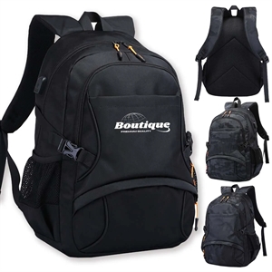 15.6 Inch Large Capacity Laptop Backpack w/ USB Port