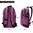 Large Capacity Anti-Theft Laptop Backpack w/ USB Port & Lock | https://www.bestnamebadges.com