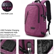Large Capacity Anti-Theft Laptop Backpack w/ USB Port & Lock | https://www.bestnamebadges.com