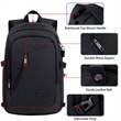 Large Capacity Anti-Theft Laptop Backpack w/ USB Port & Lock | https://www.bestnamebadges.com