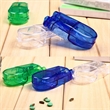 Portable Tablet Cutter with Blade and Storage Compartment | https://www.bestnamebadges.com