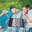 Folding Portable Travel Camping Board Games Chess Checkers | https://www.bestnamebadges.com