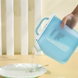 Reusable Leakproof Silicone Storage Food Container Bags | https://www.bestnamebadges.com