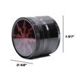Portable Lightning Grinders with Herb Sifter | https://www.bestnamebadges.com