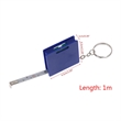 1meter Measuring Steel Tape With Bubble Level Keychain | https://www.bestnamebadges.com