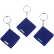 1meter Measuring Steel Tape With Bubble Level Keychain | https://www.bestnamebadges.com