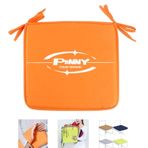 Non Slip Square Seat Covers Chair Mat Cushion Pads with Ties