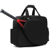 Wipeable Tennis Racket Shoulder Pickleball Gym Tote Bag | https://www.bestnamebadges.com