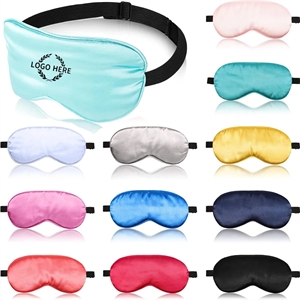 Adjustable Strap Lightweight Silk Eye Mask