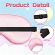 Adjustable Strap Lightweight Silk Eye Mask | https://www.bestnamebadges.com