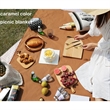 Large Foldable Durable Camping Picnic Blankets Beach Mat | https://www.bestnamebadges.com