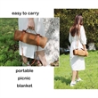 Large Foldable Durable Camping Picnic Blankets Beach Mat | https://www.bestnamebadges.com