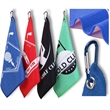 Microfiber Soft Waffle Pattern Bsorbent Durable Golf Towel | https://www.bestnamebadges.com
