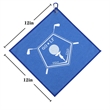 Microfiber Soft Waffle Pattern Bsorbent Durable Golf Towel | https://www.bestnamebadges.com