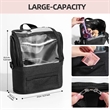 Large Waterproof Portable Travel Makeup Bag With Divider | https://www.bestnamebadges.com