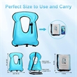 Durable Adjustable Diving Swimming Inflatable Snorkel Vest | https://www.bestnamebadges.com
