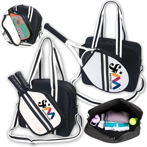 Large Durable Waterproof Pickleball/Tennis Bag