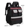 Padded Back Support Heavy Duty Tool Kit Carrier Storage Bag | https://www.bestnamebadges.com