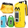 20 L Waterproof Roll Top Storage Dry Bag With Speaker LED | https://www.bestnamebadges.com