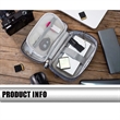 Stock Portable Waterproof Electronic Accessories Carry Case | https://www.bestnamebadges.com
