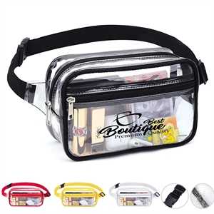 Stadium Approved Clear Fanny Pack Waterproof Belt Bag