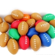3.5" Mini Rugby Ball Squeezie Stress Reliever | https://www.bestnamebadges.com
