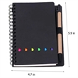 Multi-Functional Notebook with Sticky Notes and Flags & Pen | https://www.bestnamebadges.com