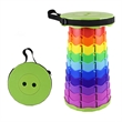 Outdoor Portable Simple Telescopic Folding Stool | https://www.bestnamebadges.com