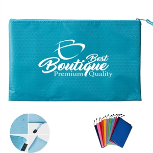 Waterproof File Bag Pencil Pouch With Zipper