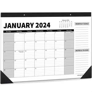 18-Month Desk Calendar