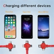 Three in One Charging Cable Roll | https://www.bestnamebadges.com